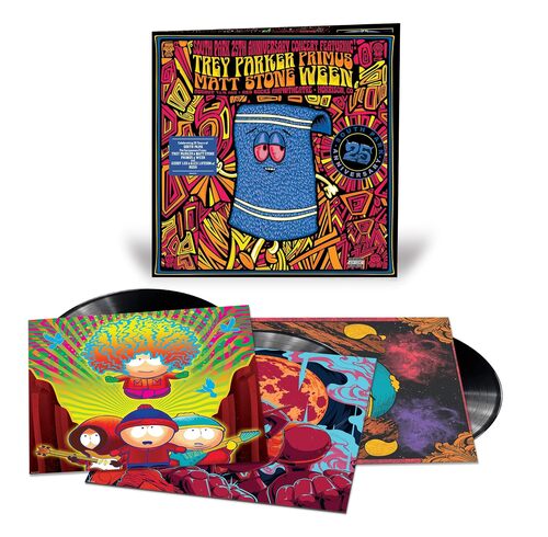 South Park The 25th Anniversary Concert 3xLP vinyl record