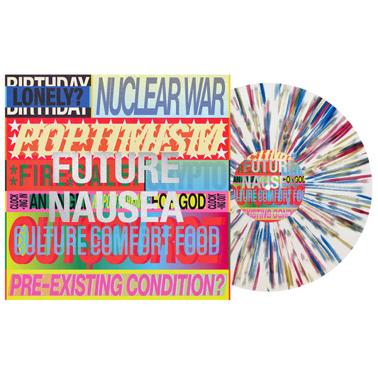PREORDER (11/06/26): Spanish Love Songs - Future Nausea LP record (white vinyl w/ splatter)