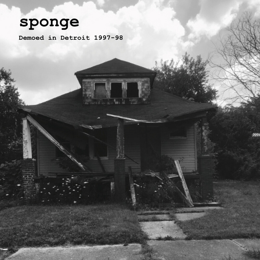 Sponge - Demoed in Detroit 1997-98 LP record (red vinyl)