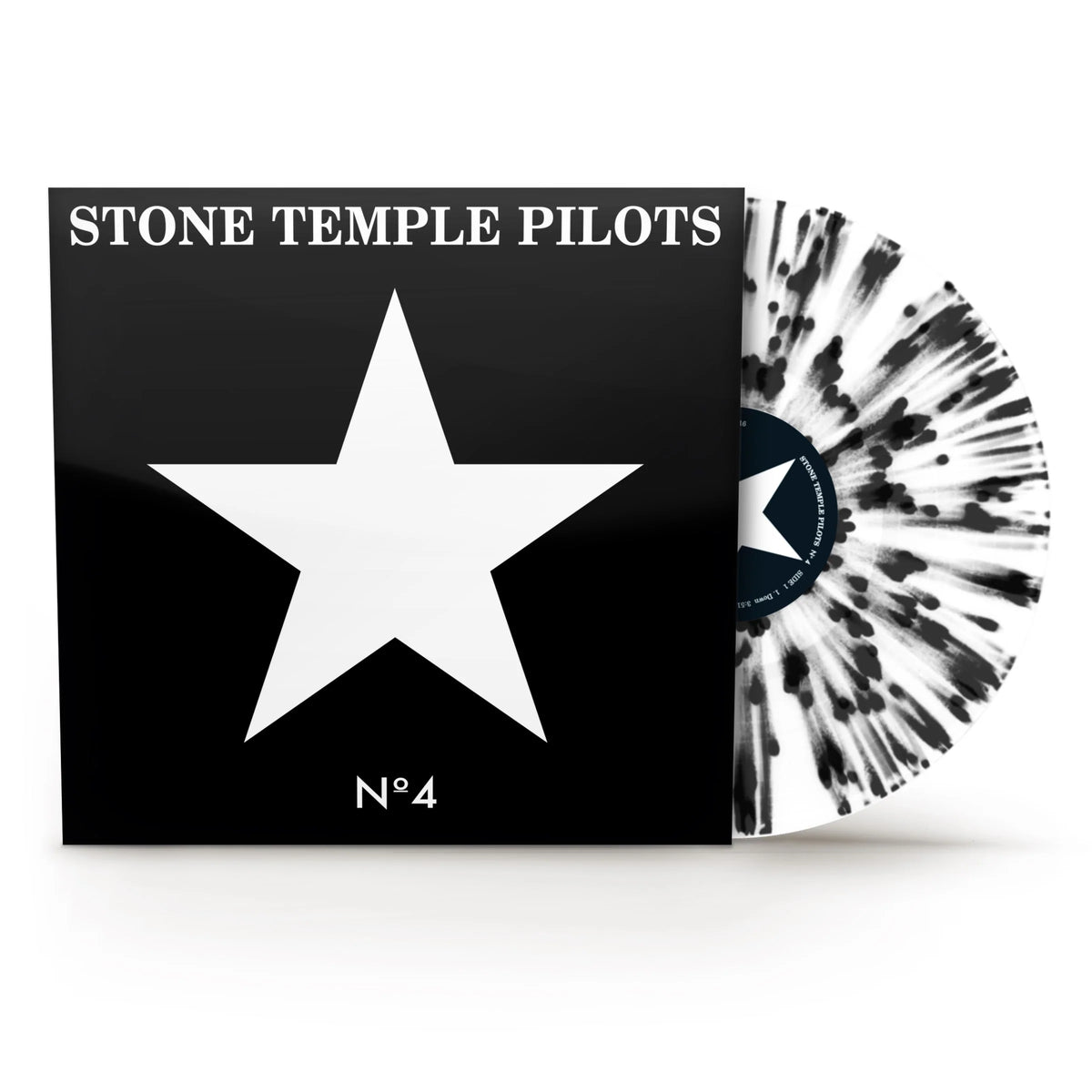 Stone Temple Pilots - No. 4 LP record (splatter vinyl)