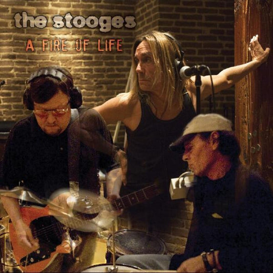 The Stooges - Fire of Life LP record (orange vinyl)