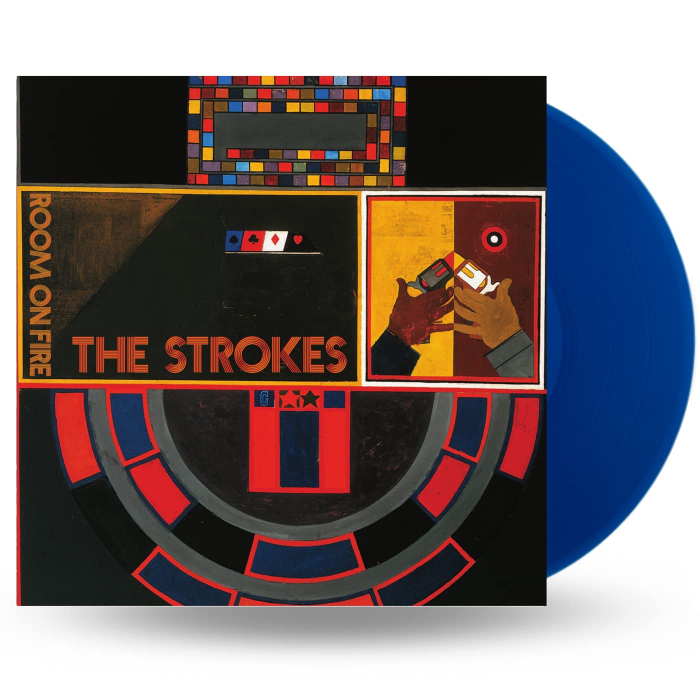 The Strokes - Room on Fire LP Limited Edition blue vinyl record