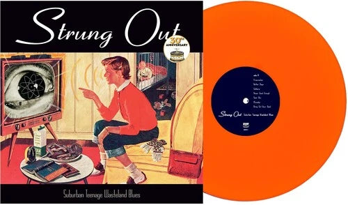 Strung Out - Suburban Teenage Wasteland Blues LP record (orange vinyl)