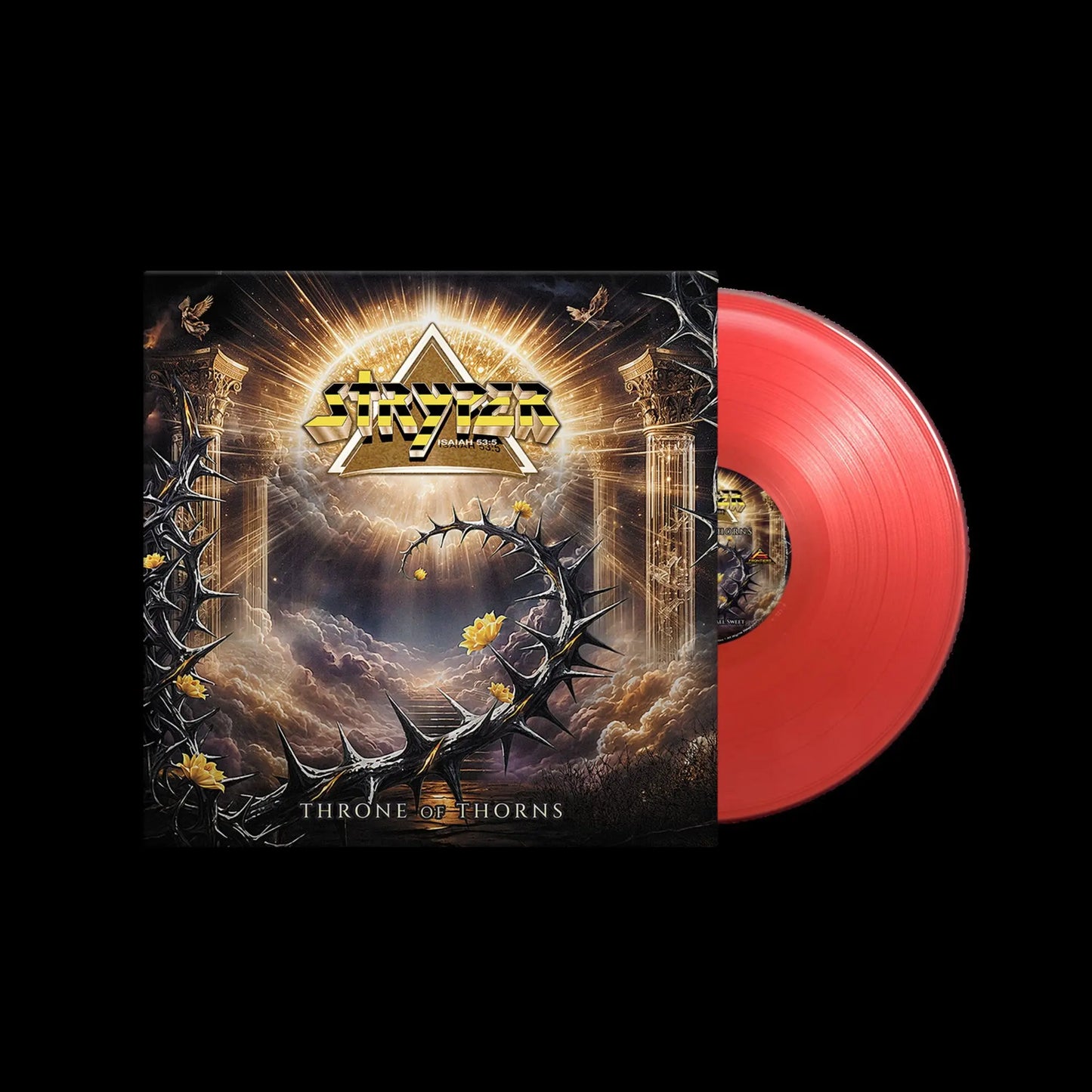 PREORDER (09/25/26): Stryper - Throne of Thorns LP record (red vinyl)
