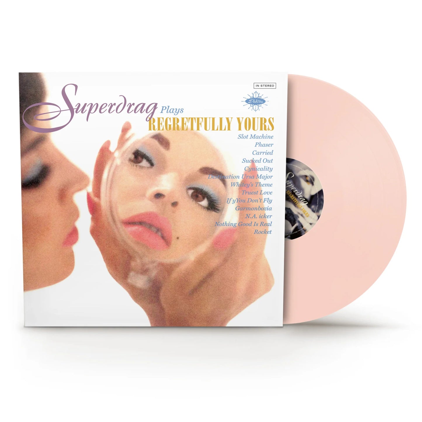 Superdrag - Regretfully Yours LP record (pink vinyl)