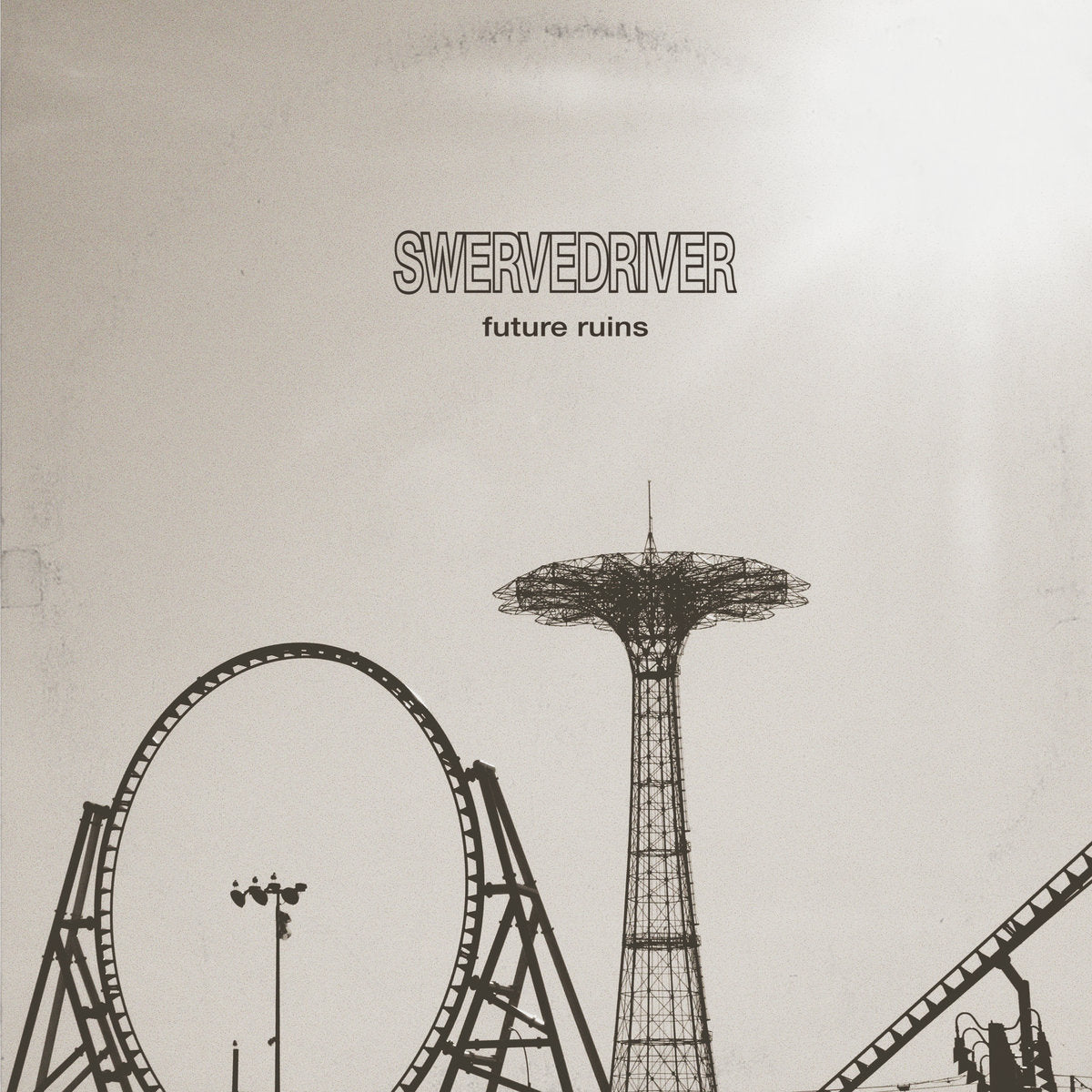Swervedriver - Future Ruins LP record (blue vinyl)