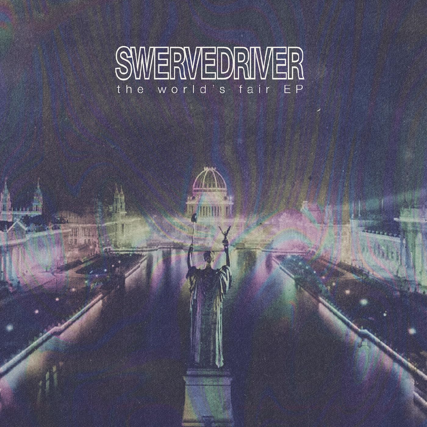 Swervedriver - The World's Fair 12" EP orange vinyl record
