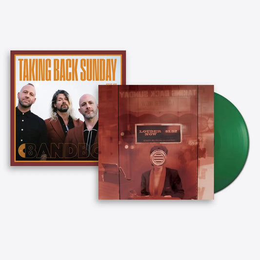 Taking Back Sunday - Louder Now LP record (green vinyl)