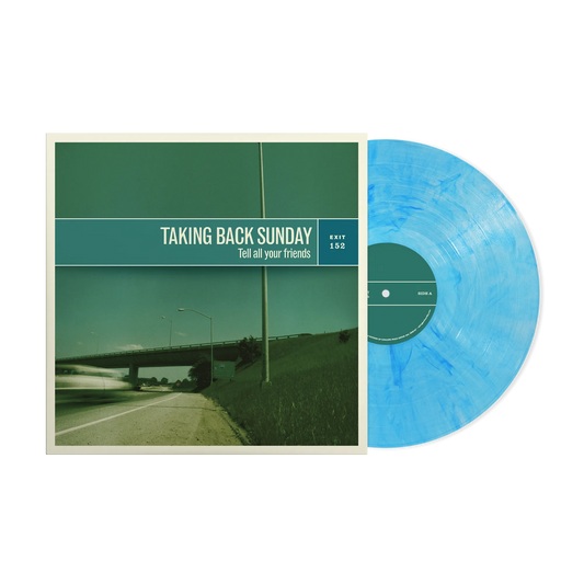 Taking Back Sunday - Tell All Your Friends LP record (colored vinyl)