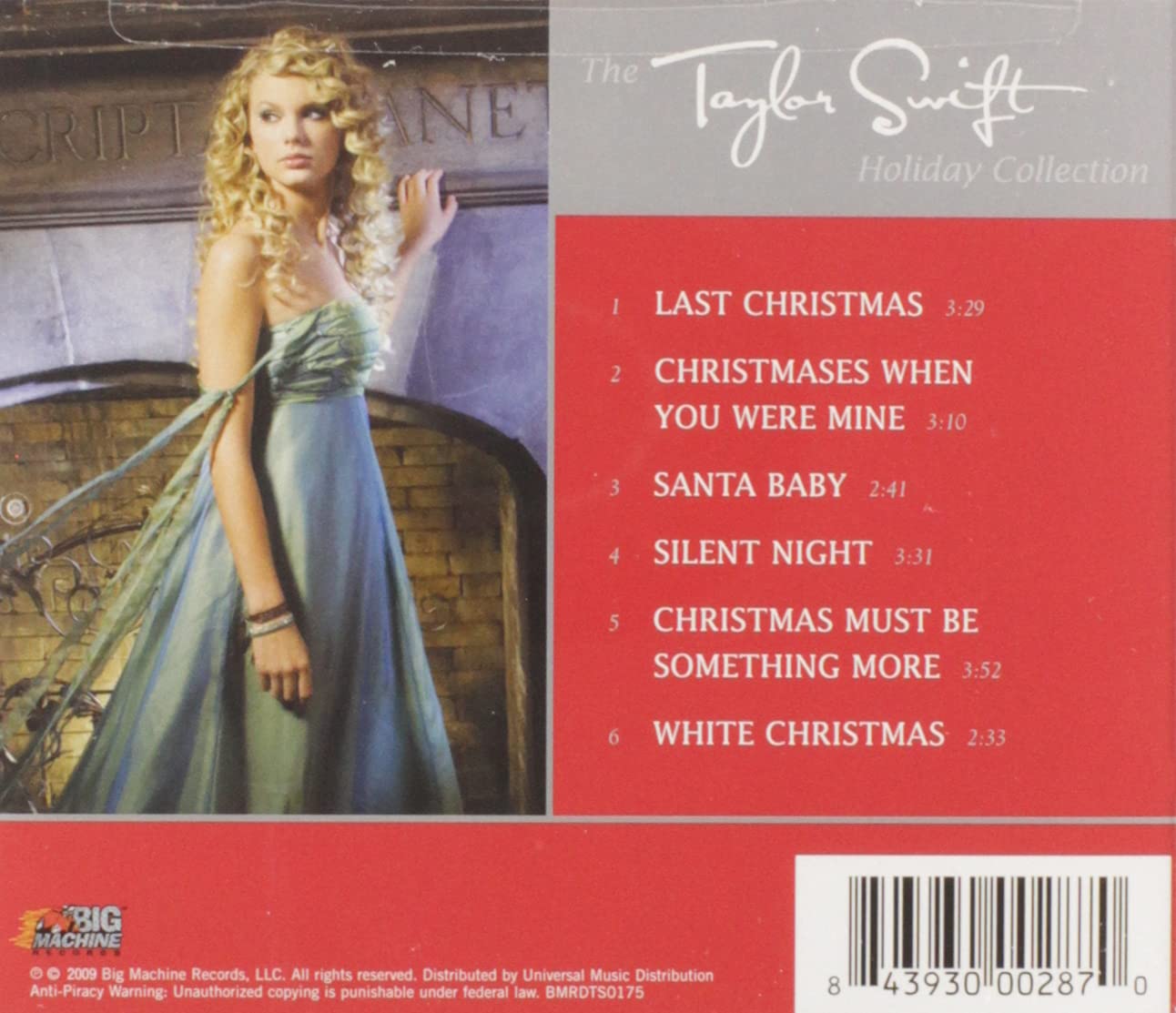Taylor Swift - Holiday Collection CD