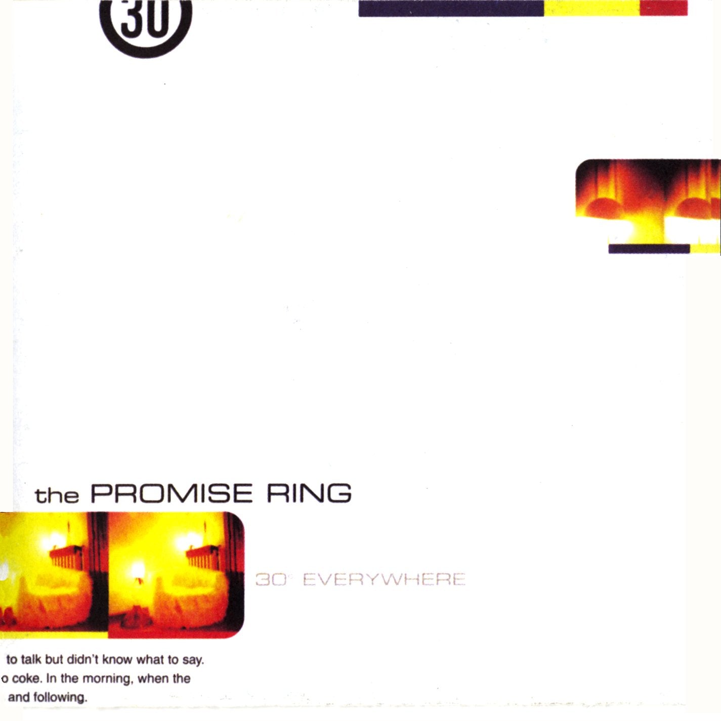 The Promise Ring - 30° Everywhere LP vinyl record