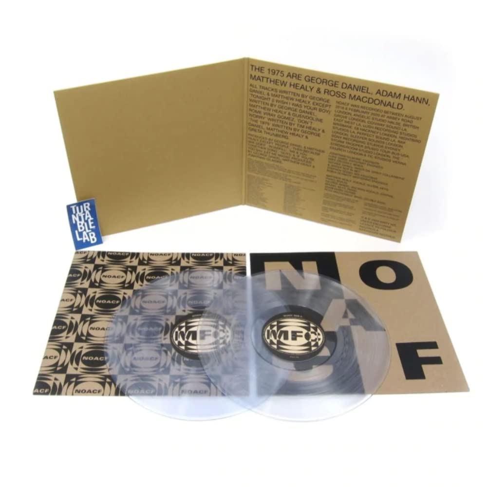 The 1975 - Notes On a Conditional Form LP record (clear vinyl)
