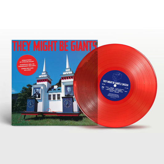 They Might Be Giants - Lincoln LP record (red vinyl)