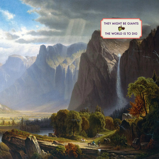 They Might Be Giants - The World Is To Dig LP record ('honey mustard' vinyl)