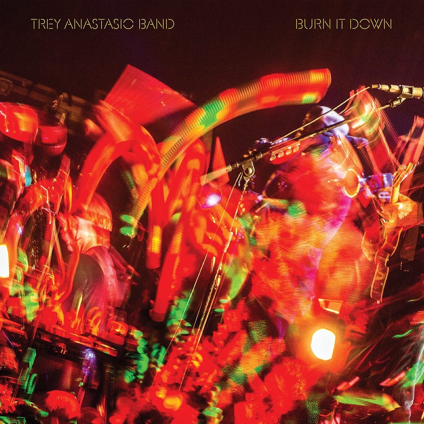 Trey Anastasio Band - Burn It Down LP triple record set ("plasma orange" vinyl)