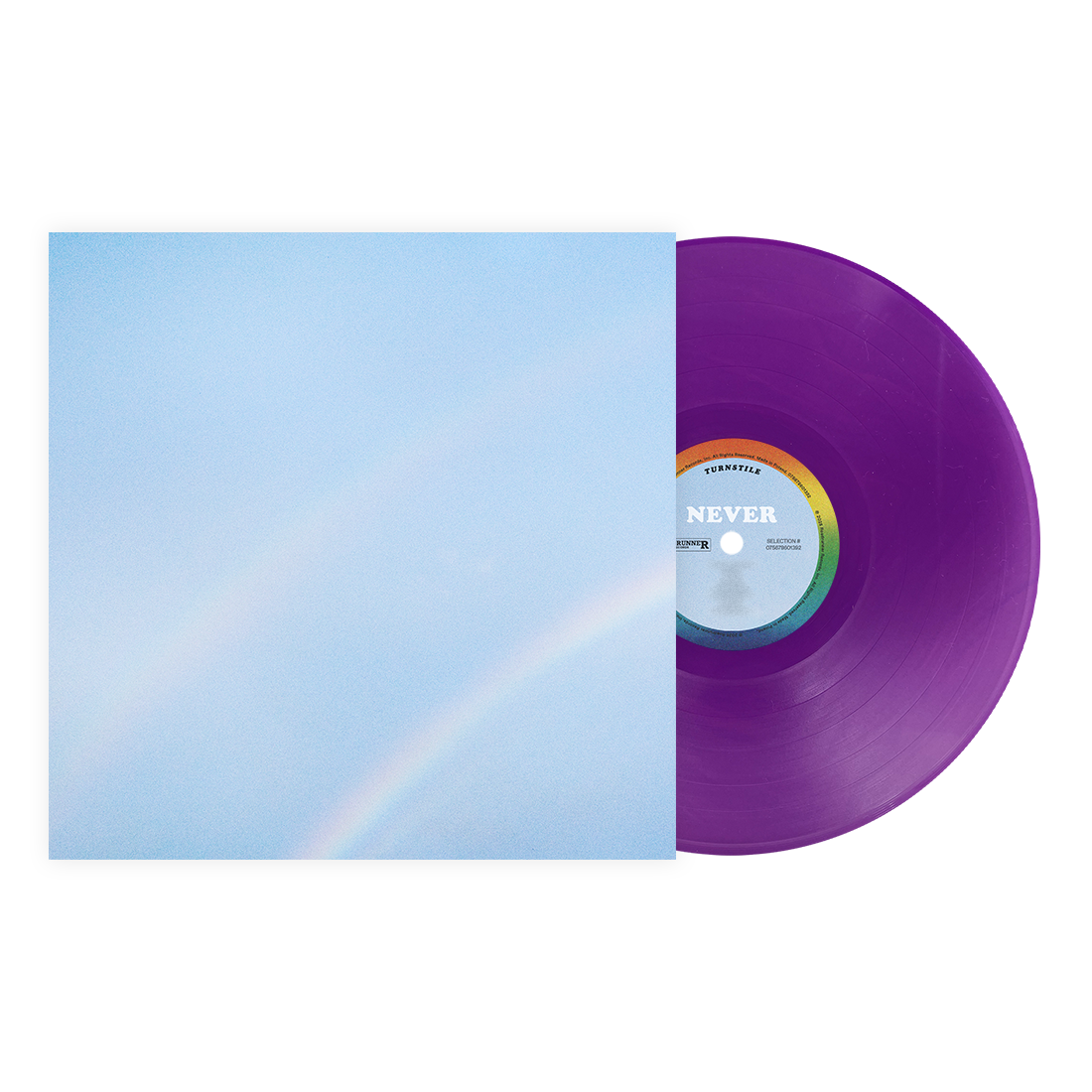 PREORDER (06/06/25): Turnstile - Never Enough LP record (indie exclusive purple vinyl)