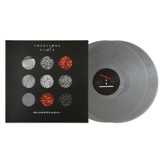 Twenty One Pilots - Blurryface LP record (silver vinyl)