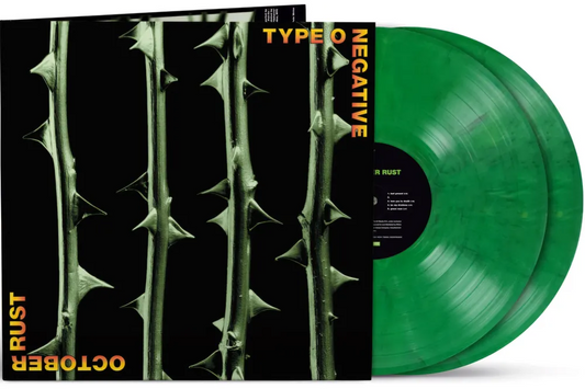 Type O Negative - October Rust LP record (green / black marbled vinyl)