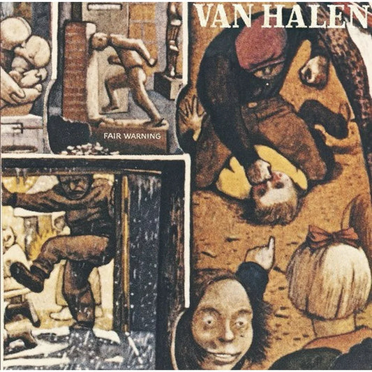 Van Halen - Fair Warning LP vinyl record
