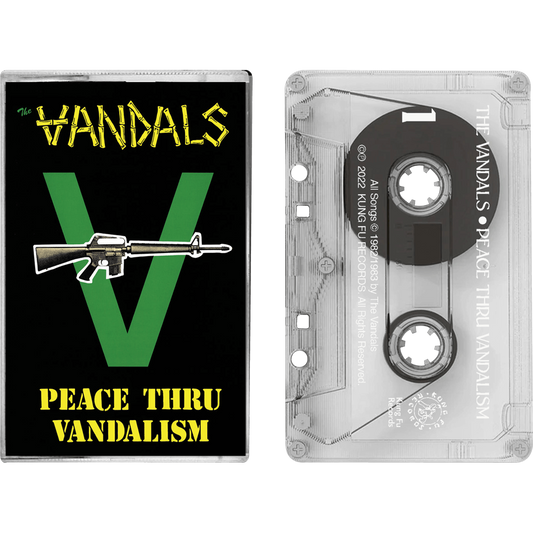 The Vandals - Peace Through Vandalism cassette tape