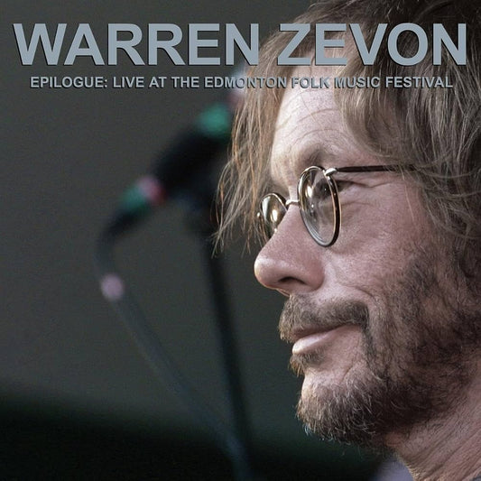 Warren Zevon - Epilogue: Live at Edmonton Folk Festival LP record (silver vinyl)