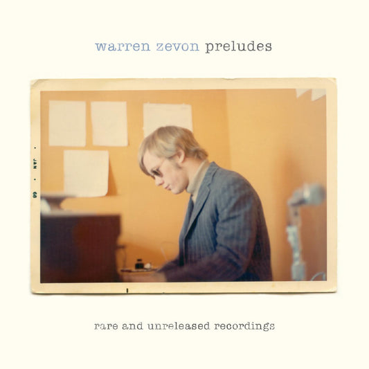 Warren Zevon - Preludes LP record (colored vinyl)