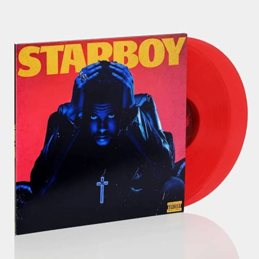 The Weeknd - Starboy LP record (translucent red vinyl)