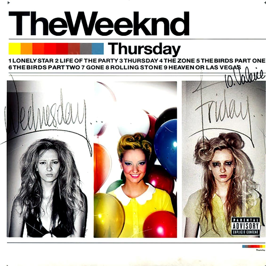 The Weeknd - Thursday LP vinyl record