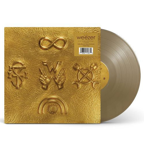 PREORDER (08/21/26): Weezer - self-titled/gold LP record (indie exclusive on gold vinyl)