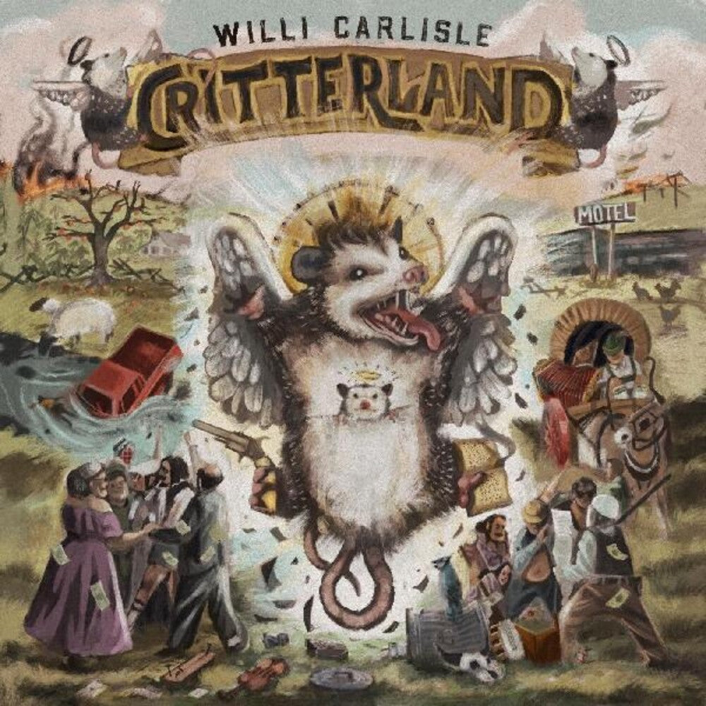 Willi Carlisle - Critterland LP vinyl record
