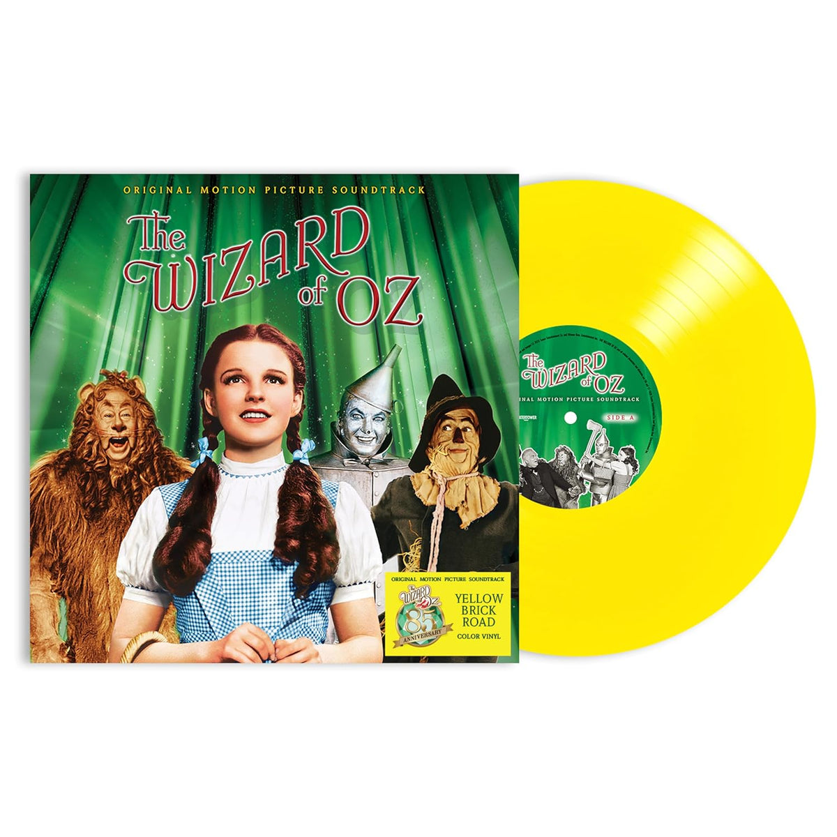 PREORDER (12/04/26): Wizard of Oz Original Motion Picture Soundtrack LP record (yellow vinyl)