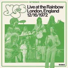 Yes - Live At The Rainbow, 12/16/72 LP vinyl record (RSD 2025)