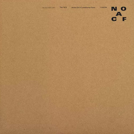 The 1975 - Notes On a Conditional Form LP record (clear vinyl)